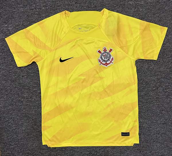 AAA Quality Corinthians 23/24 GK Yellow Soccer Jersey